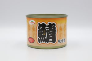天長食品 鯖味噌煮の鯖缶1