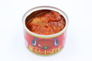マルハニチロ さばのトマト煮の鯖缶3