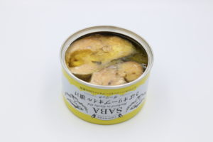 富永 さばオリーブオイル漬けガーリック味の鯖缶3