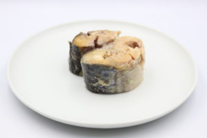 富永 さばオリーブオイル漬けガーリック味の鯖缶4