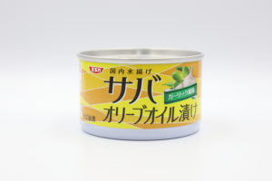 SSK 鯖オリーブオイル漬け ガーリック風味の鯖缶1