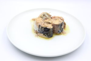 SSK 鯖オリーブオイル漬け ガーリック風味の鯖缶3