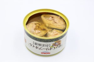 宝幸(HOKO)サバ オリーブオイル(さば油漬)の鯖缶3